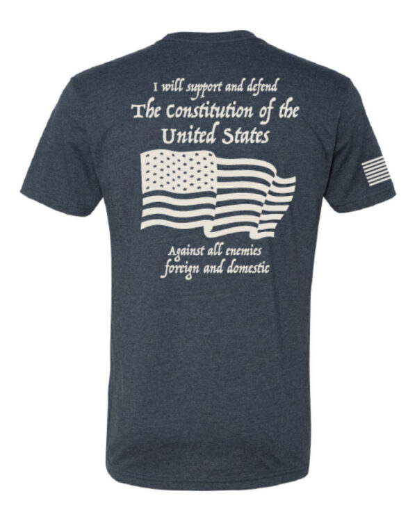 Back of t-shirt